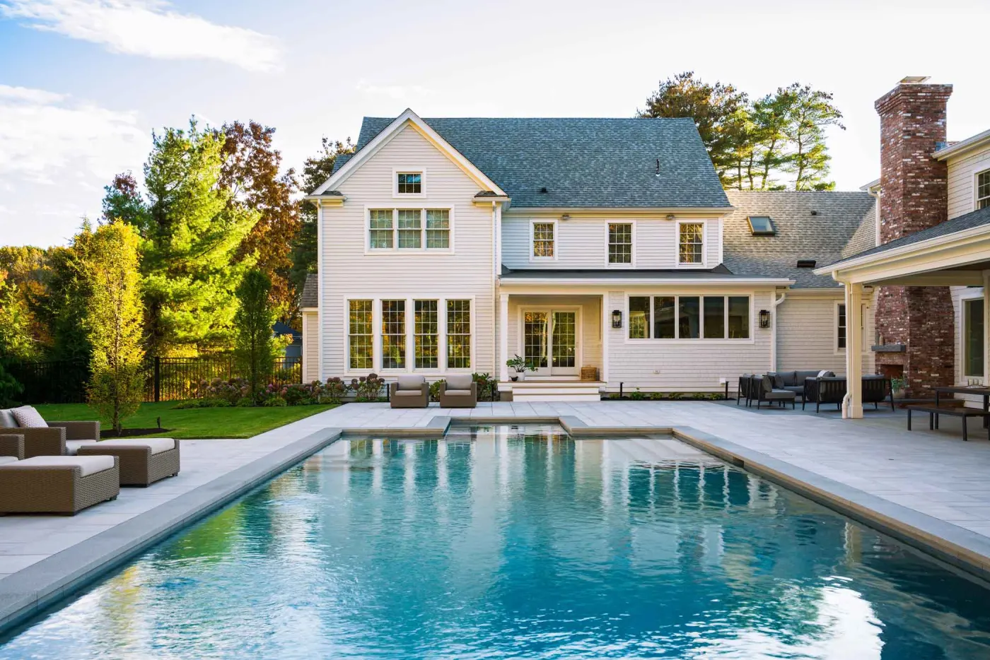 The Tranquility Estate gunite pool